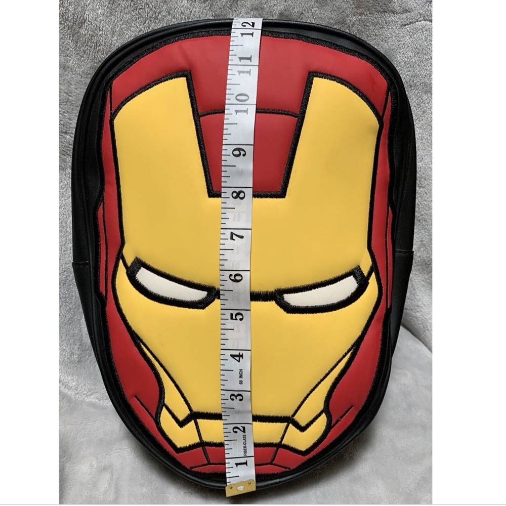 Disney Marvel Avengers Ironman Helmet Convertible Backpack Crossbody Bag - Picture 7 of 8